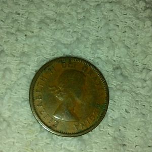 1964 Canadian cent